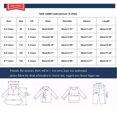 thumbnail image 3 of Meresysid Toddler Baby Boy's Girl's Kids Long Sleeve Prints Flannel Shirt Jacket Plaid Shacket Baby Boys Girls Fall Shirt Coat Outwear Navy, 3 of 3