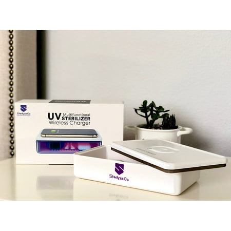 Sterilyze UV SmartPhone Sanitizer with Wireless Charger