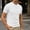 White Waffle Knit T-Shirts, variant on JOANKDMI Waffle Knit T-Shirts for Men Short Sleeve Casual Crew Neck Tops Lightweight Breathable Textured Basic Tees Everyday Comfort Fit Summer Activewear, M-5XL