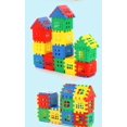 thumbnail image 2 of Interlocking Big Waffle Blocks, Preschool Sensory Toy Educational Creativity For Kids Over 3 Years Old, Indoor Outdoor Use Snap Together Building Set Multiple Colour (155PCS), 2 of 5