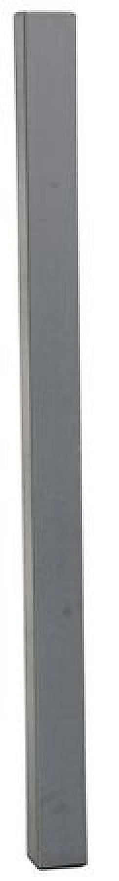 Vestil Manufacturing PVC-A-3-GY 3 in. PVC Corner Guard with Aluminum Insert, Gray