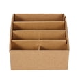 thumbnail image 6 of 8-Compartment Desktop File Storage Foldable Cardboard Box for School Ofiice Home Use, 6 of 8