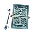 thumbnail image 4 of Canasta de bicicleta para canasta delantera del manillar de bicicleta para perros Cesta de ciclismo plegable transpirable fácil de instalar para, 4 of 7