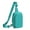Aqua blue, variant on Mini Crossbody Sling Bag Chest Bag Dual Pocket Water Resistant Fanny Pack Running Phone Holder for Men Women Workout Travelling