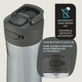 thumbnail image 2 of Contigo Ashland 2.0 Leak-Proof Water Bottle with Straw and Carry Handle, BPA-Free, Dishwasher Safe, Sake, 2 of 9