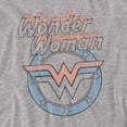 thumbnail image 2 of DCO Faded Wonder Women's T Shirt, Athletic Heather, 2X-Large, 2 of 6
