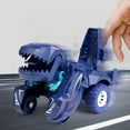 thumbnail image 2 of Homaful 2 Pack Dinosaur Car Toy 2 in 1 Deformation Car for Kids Boys Playing Transform Car Robot Toys Inertial Slide Toy Car for 3 4 5 6 7 8 Year Old Girls Boys Best Christmas Birthday Gifts, 2 of 7