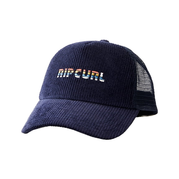 Revival Cord Curved Peak Cap [Navy]