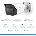 thumbnail image 5 of 2-Pack Amcrest UltraHD 4K (8MP) Bullet POE IP Camera, 3840x2160, 131ft NightVision, 2.8mm Lens, IP67 Weatherproof, MicroSD Recording, White (2PACK-IP8M-2496EW), 5 of 6