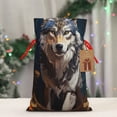 thumbnail image 5 of KLL Oil Painting Tribal Wolf for Christmas Gift Bag,Holiday Bags for Gifts Christmas Bags & Drawstring Gift Pouch Reusable Holiday Gift Bags & Party Favor Bags (1 PCS)-Medium, 5 of 9