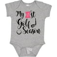 thumbnail image 3 of Inktastic My 1st Golf Season Girls Baby Bodysuit, 3 of 5