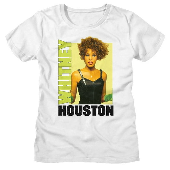 Whitney Houston With Gloves Box White Women's T-Shirt