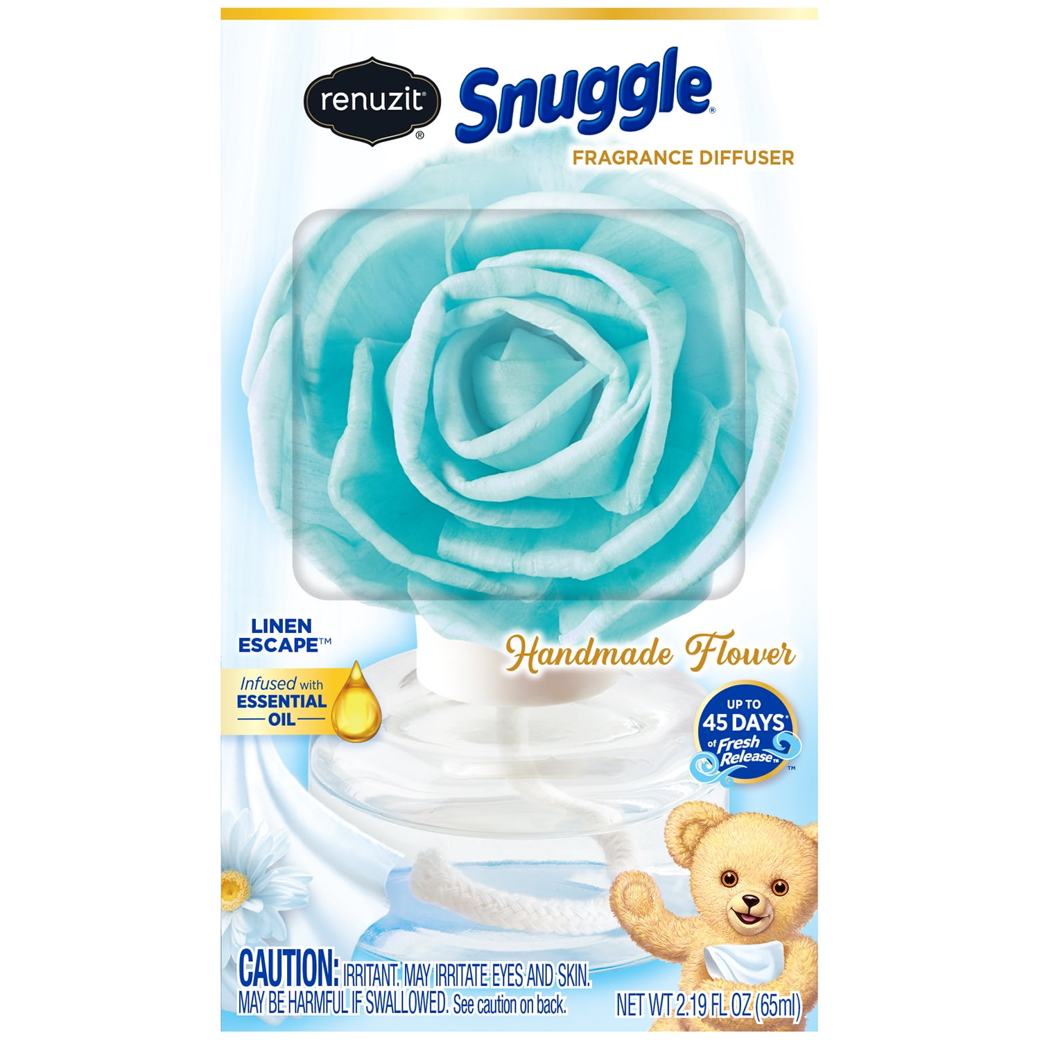 Renuzit Snuggle Linen Escape Fragrance Diffuser, 2.19 fl oz Walmart