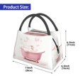 thumbnail image 2 of Disketp Cute Bathtub Insulated Bags, Insulated Cooler Bag Totes for Lunch Beach Camping, 2 of 6