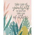 thumbnail image 2 of Allen, Kimberly 26x32 Gold Ornate Wood Framed with Double Matting Museum Art Print Titled - Take Care of Yourself, 2 of 4