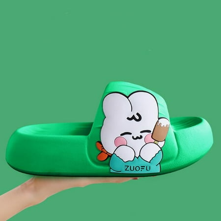 

CoCopeanut Thick Sole Men Slippers Sense of Luxury Personality Graffiti Slides Bathroom Beach Indoor Sandals 2022 Summer Couple Cool Woman