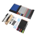 thumbnail image 3 of Sketch Pencil Drawing Set, Professional Easy Layering Mejora Las Habilidades 82Pcs Kit De Lápices De Colores Portátil Para Graffiti ANGGREK Otros, 3 of 8
