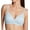 Baby Blue Floral, variant on Women's Warner's 1269 Cloud 9 Wire Free Contour Bra (Blush Pink Petals 34A)