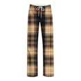 thumbnail image 4 of Kezqiaxn Bottoms for Women Fashion Plaid Elastic Waist Drawstring Casual Pajama Pants with Pockets Women's Clothing Multicolor D XL, 4 of 7