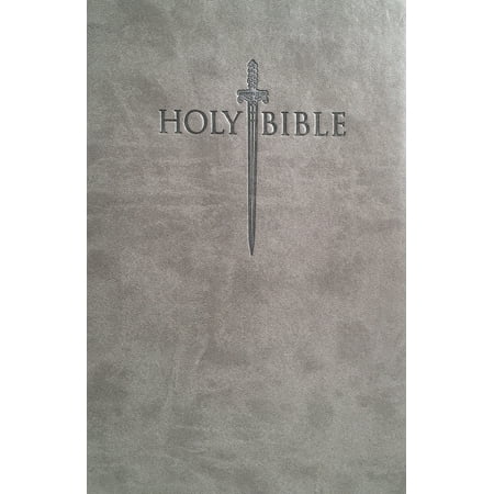 KJVER Sword Value Thinline Bible Large Print Pewter Gray Ultrasoft : King James Version Easy (Best Order To Read The Bible)