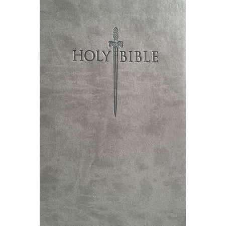 KJVER Sword Value Thinline Bible Large Print Pewter Gray Ultrasoft : King James Version Easy (Best Bible Reading Plan For Beginners)