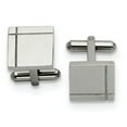 thumbnail image 1 of Stainless Steel Square Cufflinks Cuff Link Collar Stay, 1 of 7