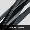 thumbnail image 3 of Deebior Original Ventvisor 4pcs Side Window Visors, Outside Mount Good Looking Tape-On Rain Guards Set, Vent Shade Deflectors Compatible with 2002-2006 Honda CR-V 94459, 3 of 9