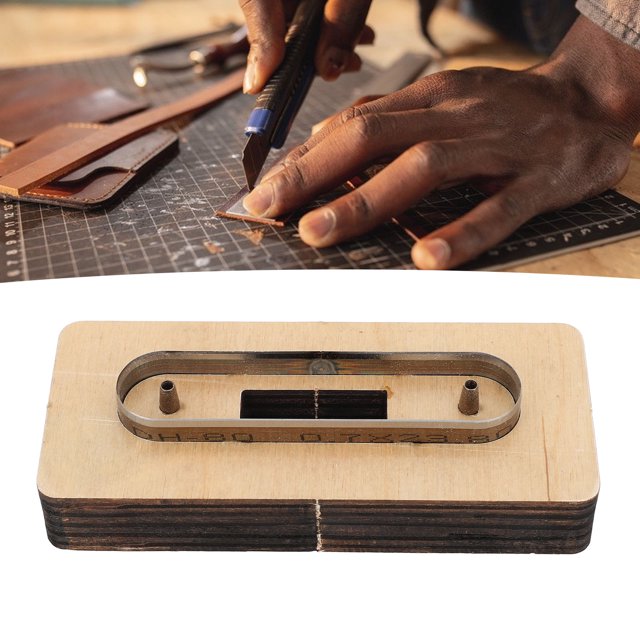 Leather Cutting Die With Efficient And Accurate Cutting, Durable Steel And Wood Material, Time And Energy Saving, Convenient To Use For DIY Craft
