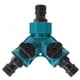 thumbnail image 1 of Válvula de manguera de jardín de 3 vías Auspicioso Distribuidor de conector rápido de manguera de jardín Regulador de agua de 3 vías Separador de válvula de cierre Grifo de manguera de jardín de 3 vía Feliz Sencillez, 1 of 4