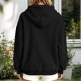 thumbnail image 6 of Timegard Hoodies for Women Corduroy Drop Shoulder Long Sleeve Sweatshirts Vintage Fashion Solid Color Pullover Pocket, 6 of 6