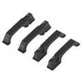 thumbnail image 4 of RC Coche Bisagra de la Puerta & Manija de la Puerta 1set Plástico Simulación Coche Bisagras de Puerta?y Manijas de Puertas para Traxxas TRX4 1/10 RC Crawler (Negro) Unbranded MX03916, 4 of 7