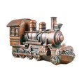 thumbnail image 2 of Locomotive Ornament Living Room Bedroom Desktop Decoration Personalized Metal Truck Model Figurine, 2 of 6