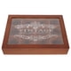 thumbnail image 5 of ColoMX Mesa de joyería de madera Joya de joyería Caja de almacenamiento de compartimento, 5 of 8