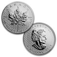 thumbnail image 3 of 2018 Canada Silver Proof/Reverse Proof Maple Leaf 2-Coin Set #5, 3 of 5