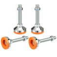 thumbnail image 1 of Unique Bargains Leveling Feet, 4Pcs M16x100x60mm - Carbon Steel Non-Skid Anti-shock Adjustable Table Feet for Furniture Workshops, 1 of 5