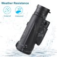 thumbnail image 4 of HOARBOEG 12x50 Monocular Telescope with Holder Optical Night Vision Clear Telescope, Suitable for Bird Watching, Hunting, Camping, 4 of 8