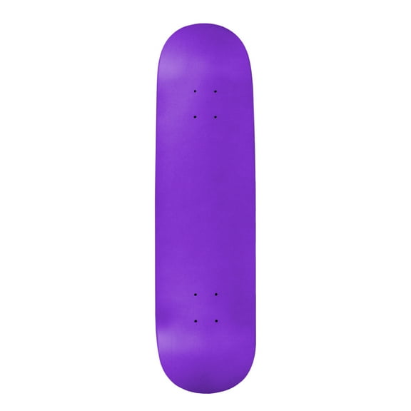 Moose Blank Skateboard Deck Neon Purple 8.0"