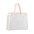 thumbnail image 2 of A4 Handheld Exam Paper Storage Transparent Tutorial Bag Large Capacity Thickened Document Bag Waterproof File Organizer for Primary and Middle School Students, 2 of 4