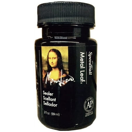 UPC: 0081093002188 | Speedball Mona Lisa Metal Leaf High Gloss Sealer 2oz.