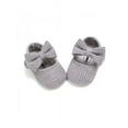 thumbnail image 2 of Infant Baby Girls Cozy Fleece Booties Soft Bottom Warm Cartoon Socks Newborn Crib Shoes, 2 of 9