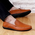 thumbnail image 6 of Men's Loafers & Slip-ons, Premium Leather Mens Casual Slip on Shoes, Fashion Driving Boat Shoes Men, Moccasins Classic Penny Loafer Flats, 6 of 9