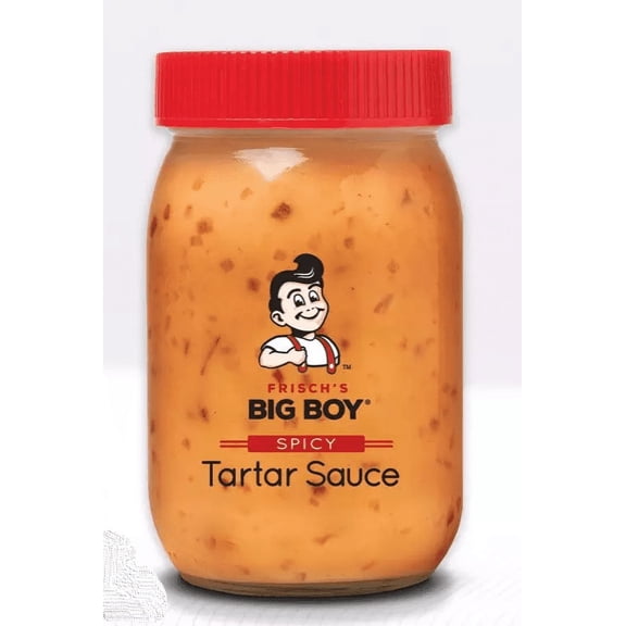 Frisch's Spicy Tartar Sauce, 16 oz Glass Jar