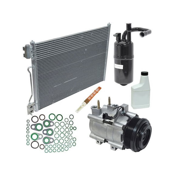 A/C Compressor Kit - Compatible with 2006 - 2011 Lincoln Town Car 2007 2008 2009 2010