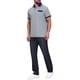 thumbnail image 5 of CAMISA POLO DE NEGOCIOS RETRO OCCIDENTAL DE MANGA CORTA PARA HOMBRES INSPIRE CHIC, CON ESTIRAMIENTO Y BLOQUEO DE COLOR, TALLA XL, GRIS, 5 of 6