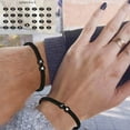 thumbnail image 6 of Heart Initial Bracelets 26 Letters Initial Bracelet A-Z Braided Bracelets✨m U8D9, 6 of 10