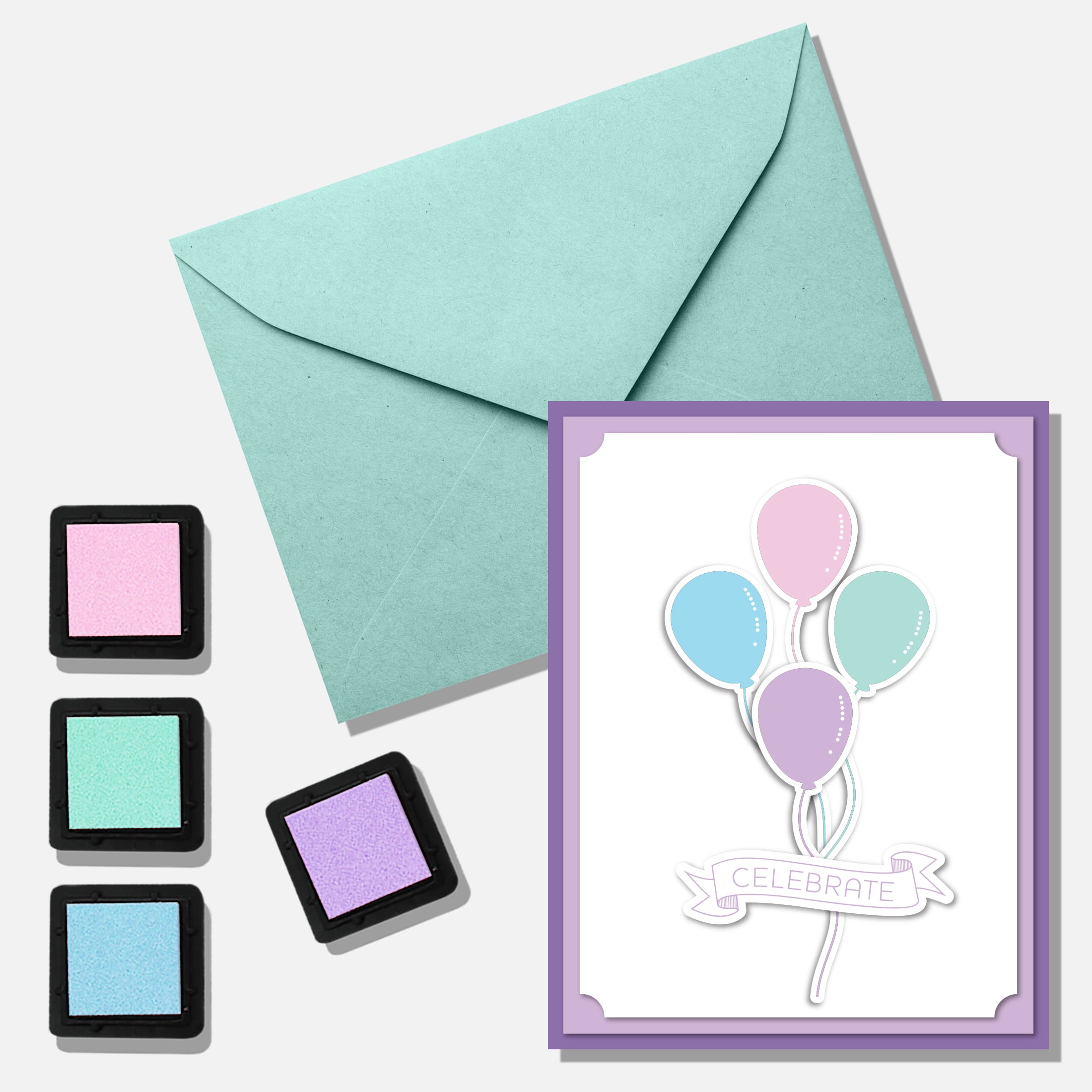 ArtSkills Make & Create Pastel Ink Pads, Stamp Ink for Adults, 4 Pieces