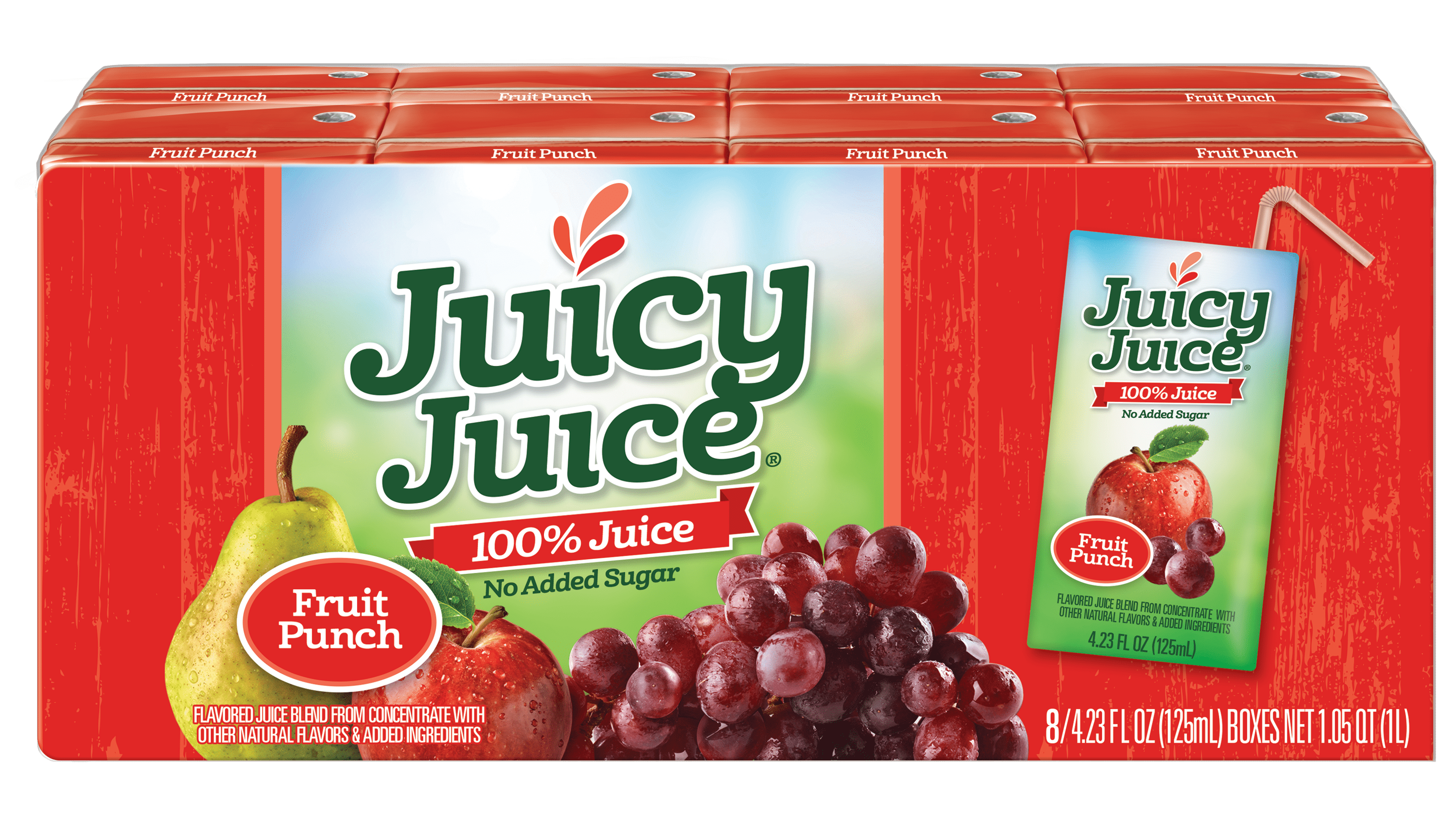 Juicy Juice, Punch Single Serve Fun Box, 4.23floz. (40count)