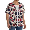 thumbnail image 2 of KLL Barbeque1 Print Men's Shirt Short Sleeve Button Down Summer Cuba Beach Shirts- 4X-Large, 2 of 5