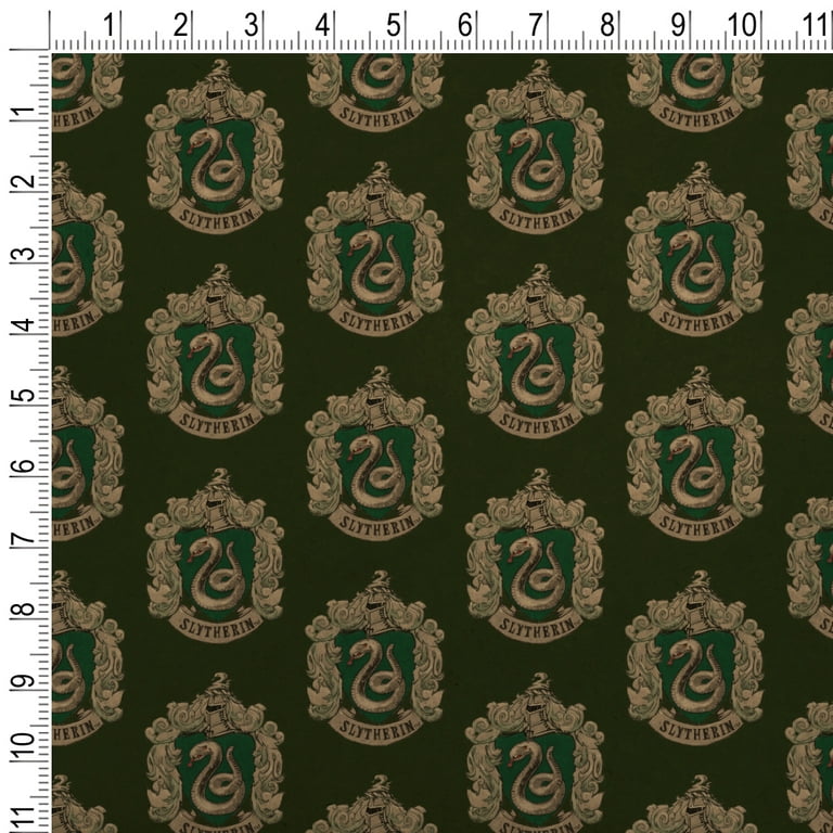 GRAPHICS & MORE Harry Potter Slytherin Painted Crest Gift Wrap Wrapping  Paper Rolls