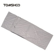TOMSHOO 70*210CM Outdoor Travel Camping Hiking Polyester Pongee Healthy Sleeping Bag Liner with Pillowcase Portable Lightweight Business Trip Hotel